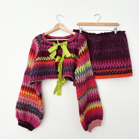Free people handmade knit set - Picture 3 of 9
